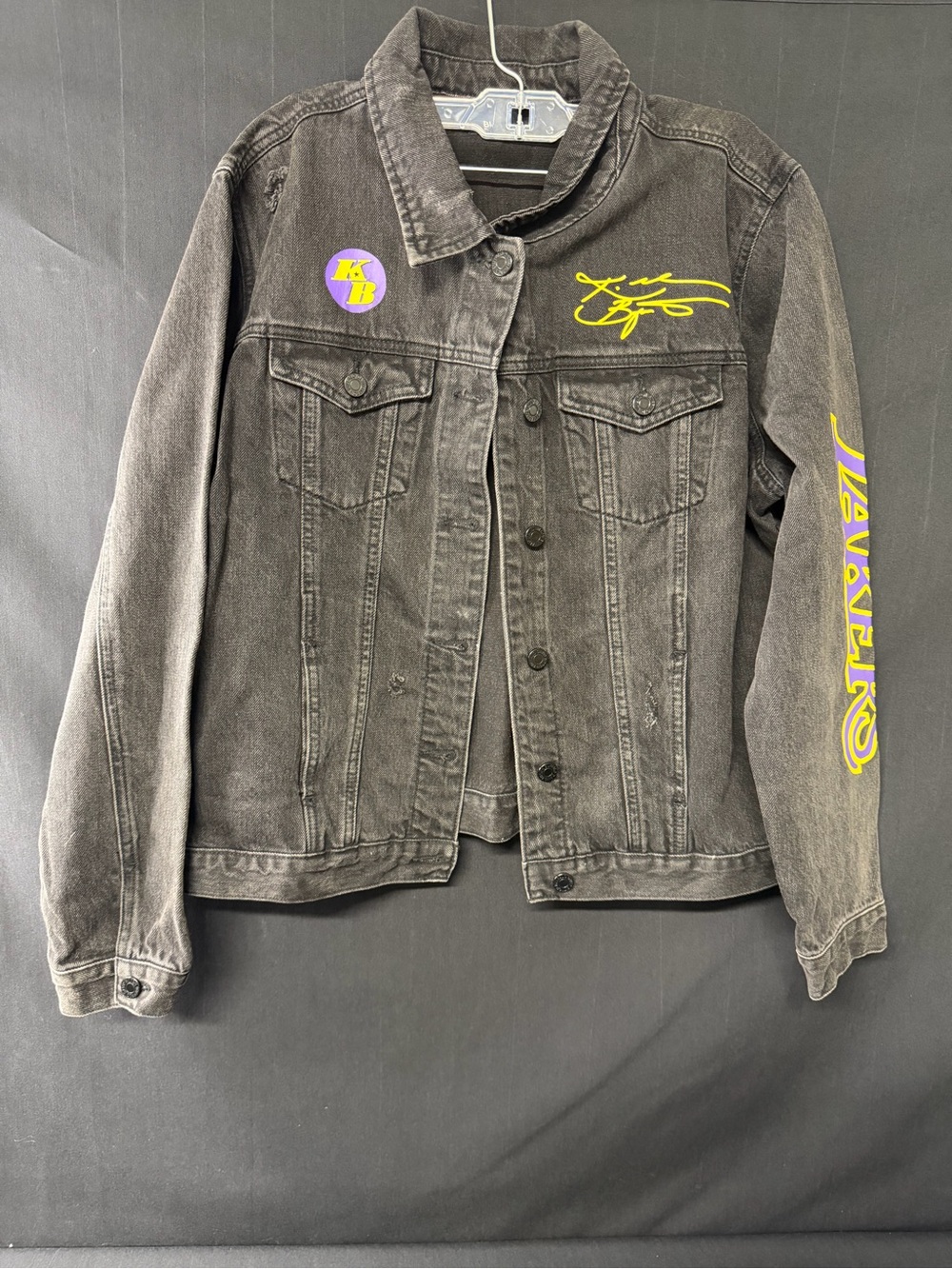 Kobe Bryant Lakers 24/8 Buffalo David Bitton Denim Jacket Women’s L